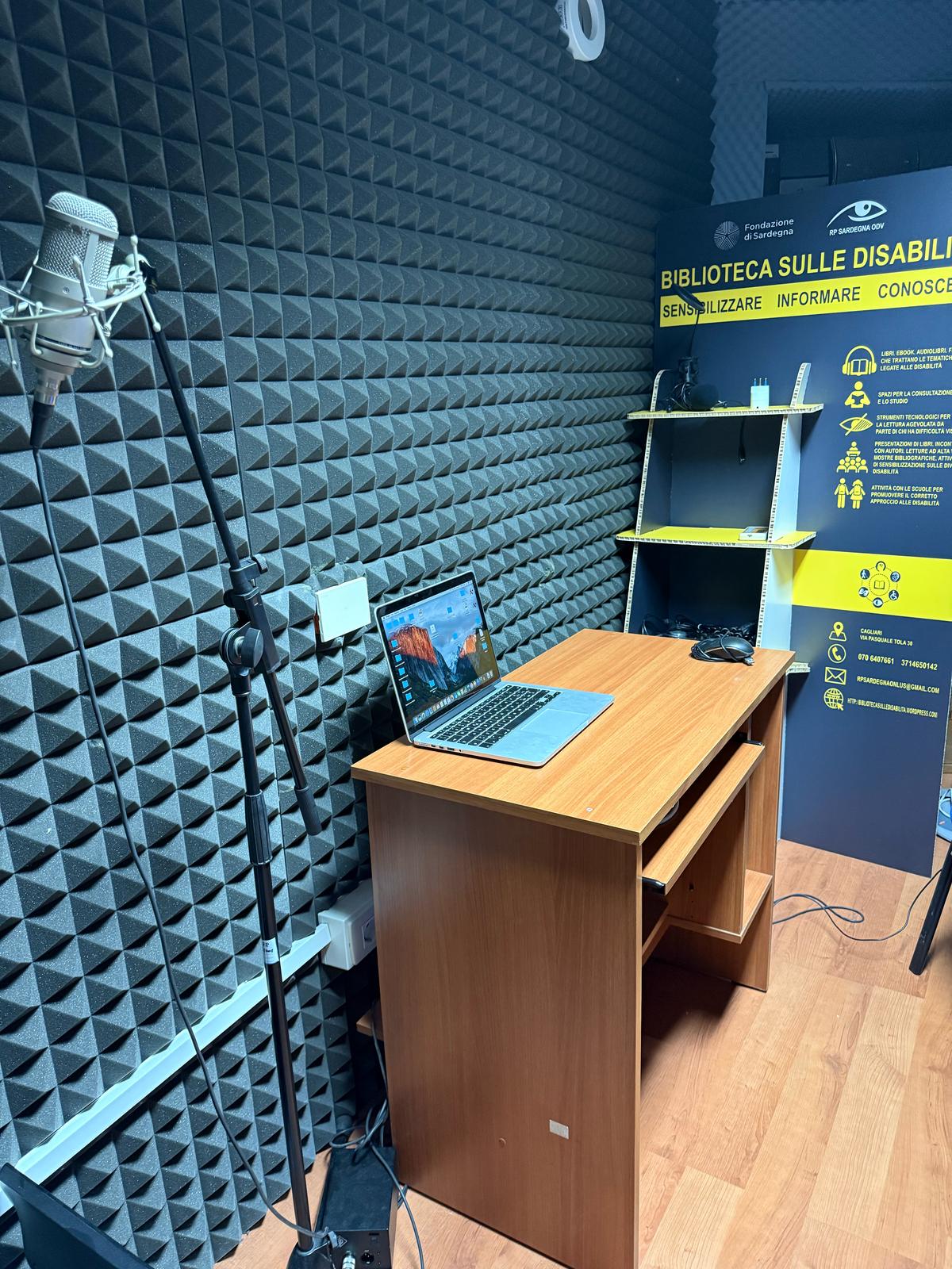 Sala di registrazione Interno